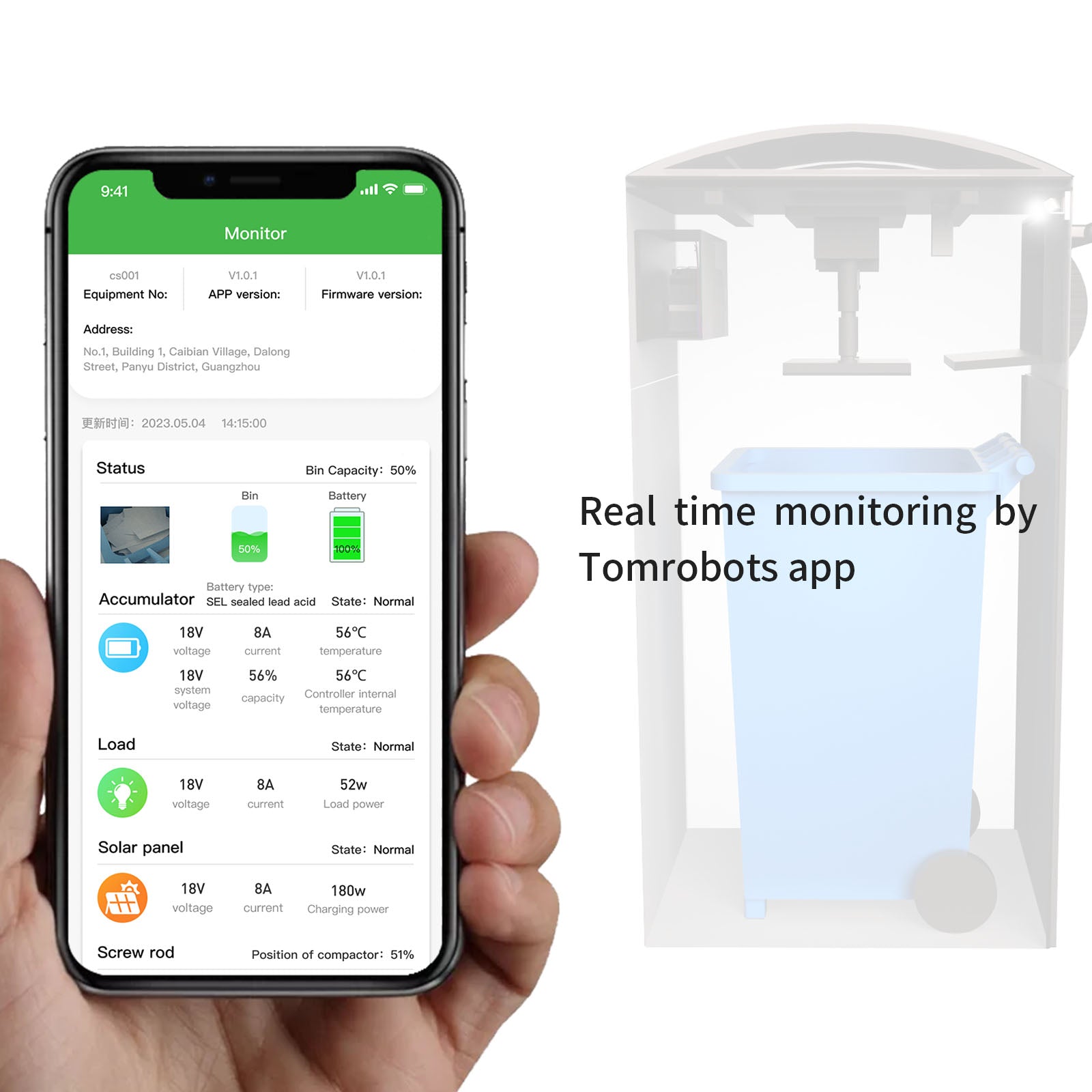 Tom Robots app